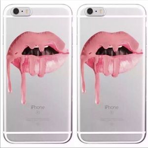 VELVET LIPS iPHONE CASE